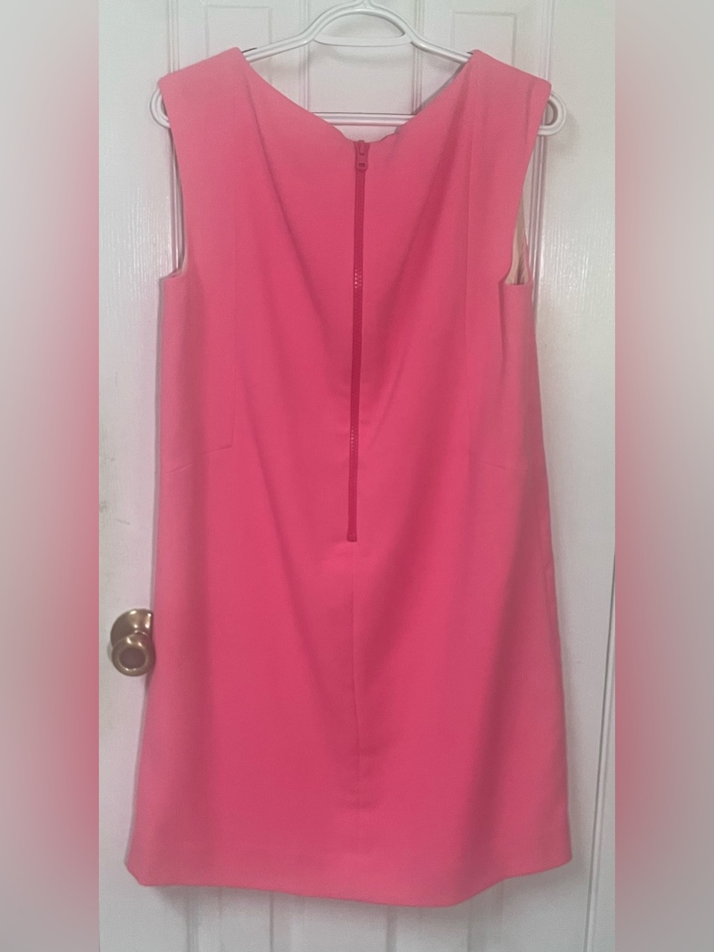 Kate Spade Dress Size Large Ashley New NWT Pink Sleeveless Preppy Summer Chic - Picture 3 of 12